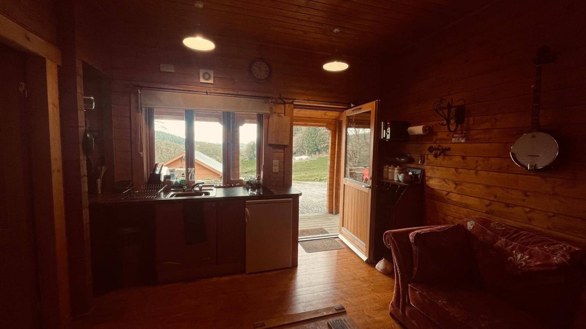 Blossom Cabin - Little Log Cabin In Wales Newtown  Exteriér fotografie