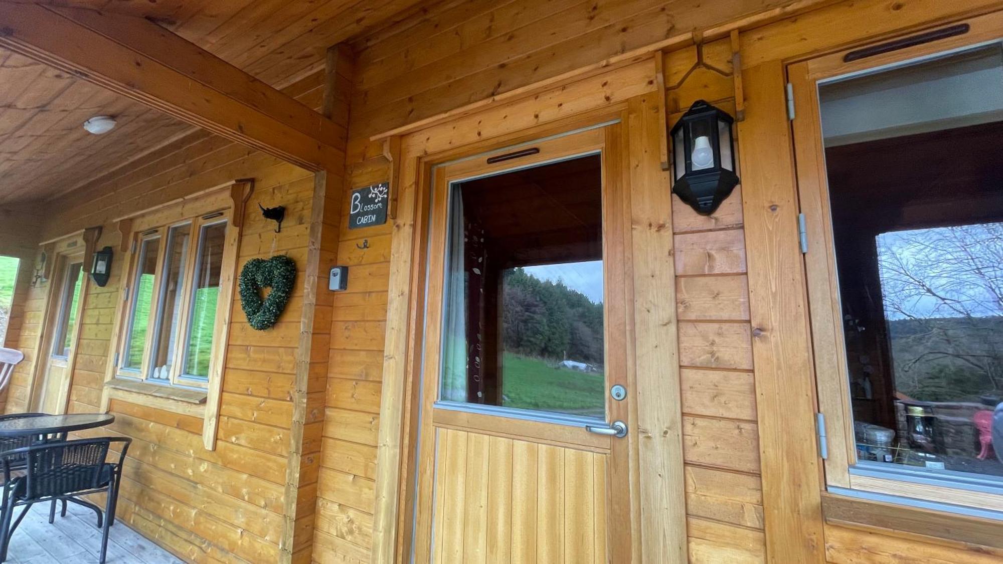 Blossom Cabin - Little Log Cabin In Wales Newtown  Exteriér fotografie